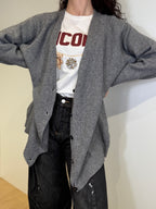 Cardigan Lungo con Bottoni