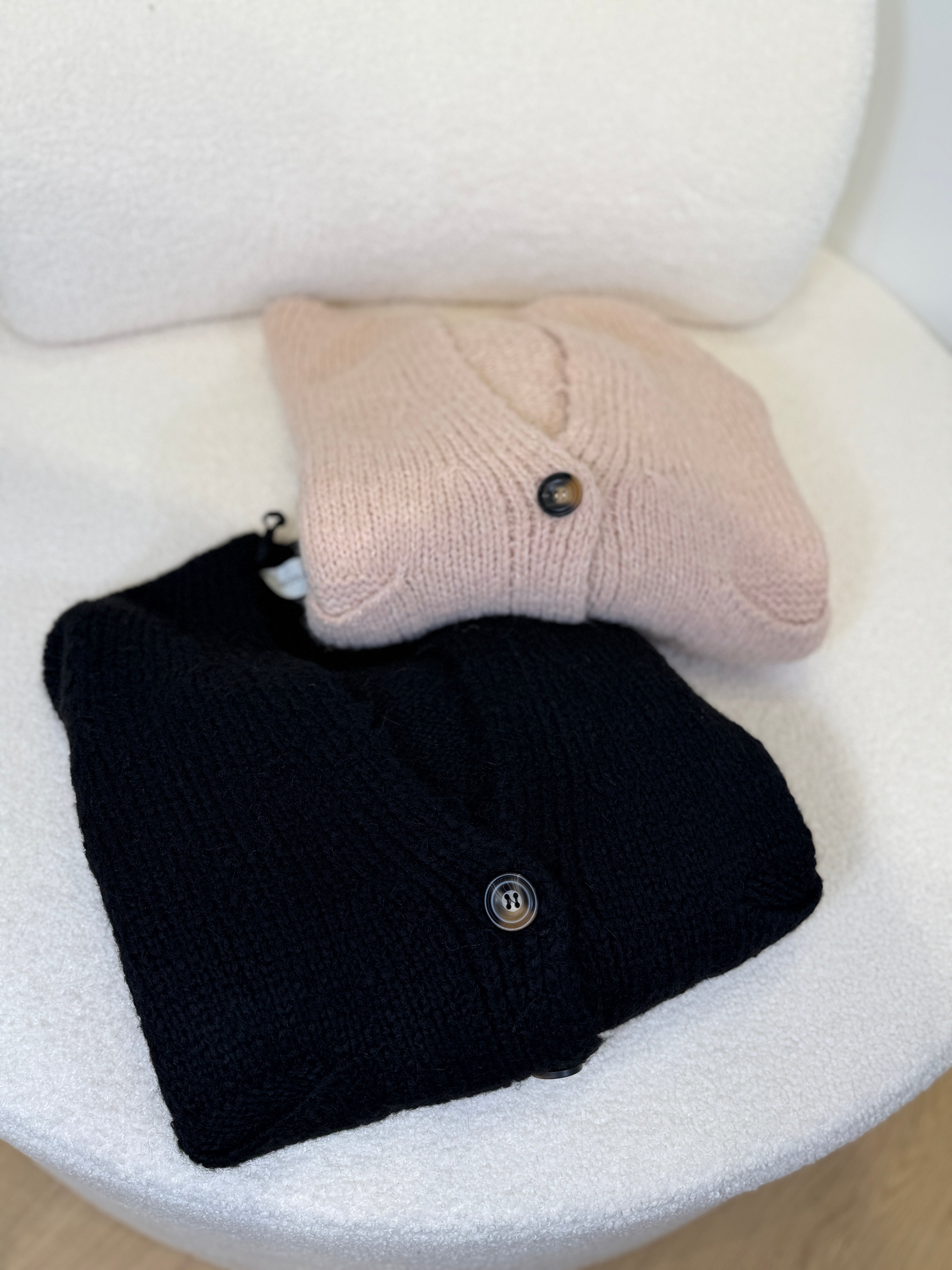 Maxi Cardigan con Bottoni