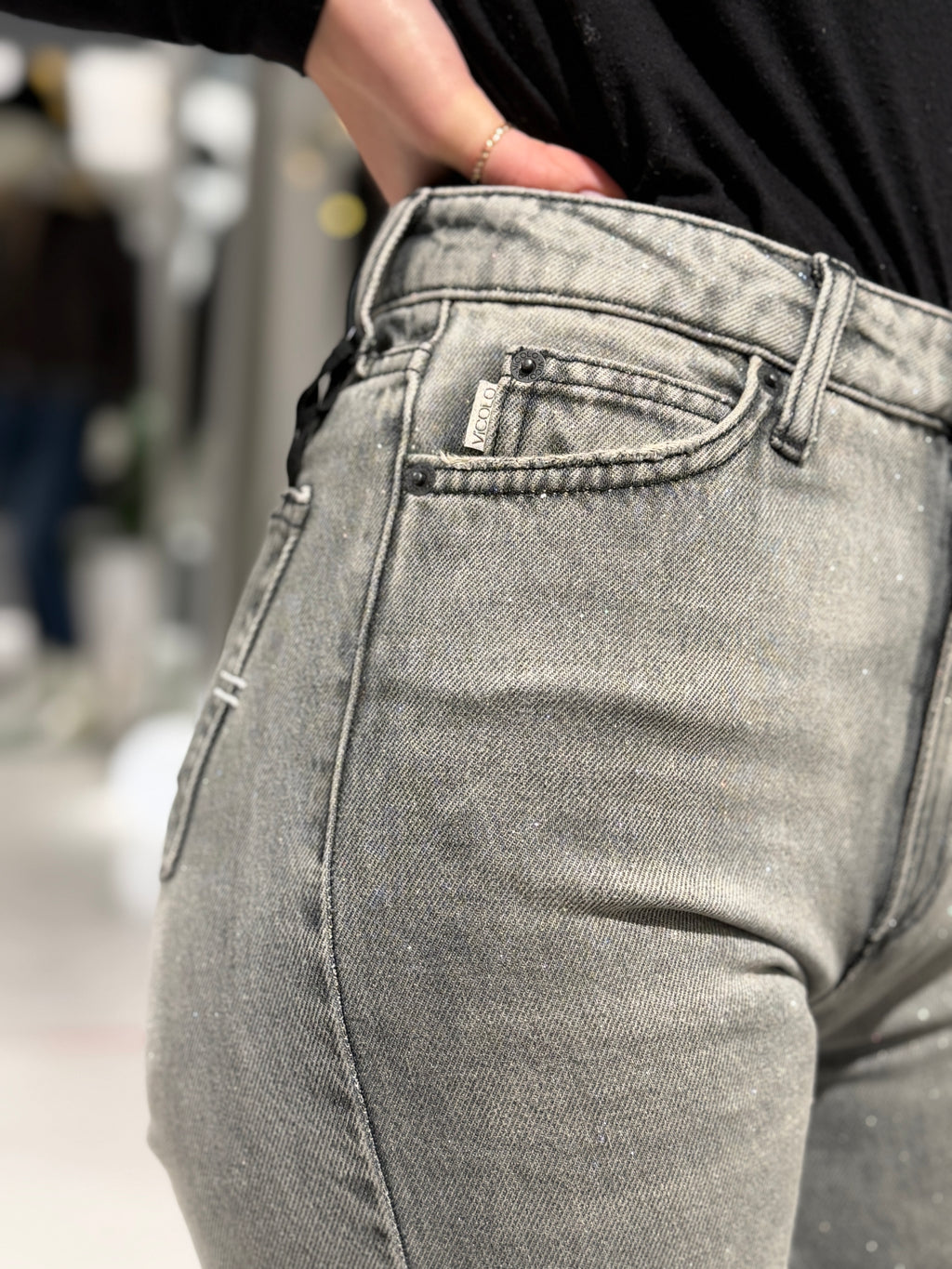 Jeans con Brillantini