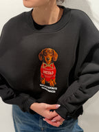 Felpa stampa Cagnolini