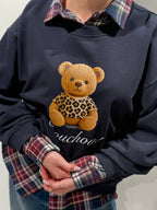 Felpa Stampa Orsetto