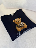 Felpa Stampa Orsetto