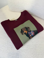 Felpa Stampa Bassotto