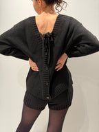 Cardigan con Strass