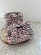 Pochette in crochet multicolor