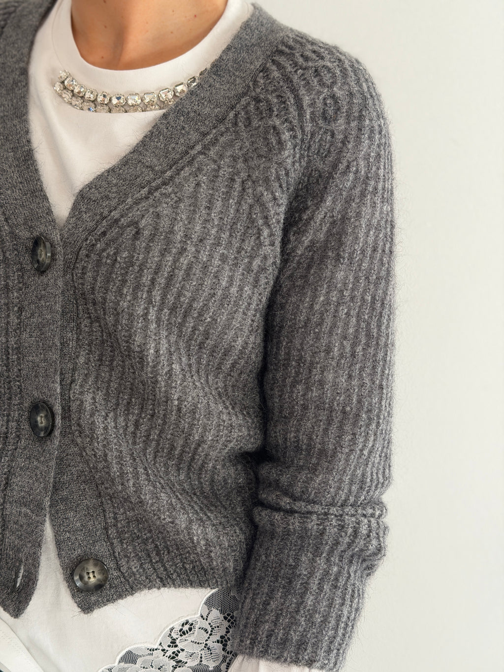 Cardigan con bottoni iBLUES