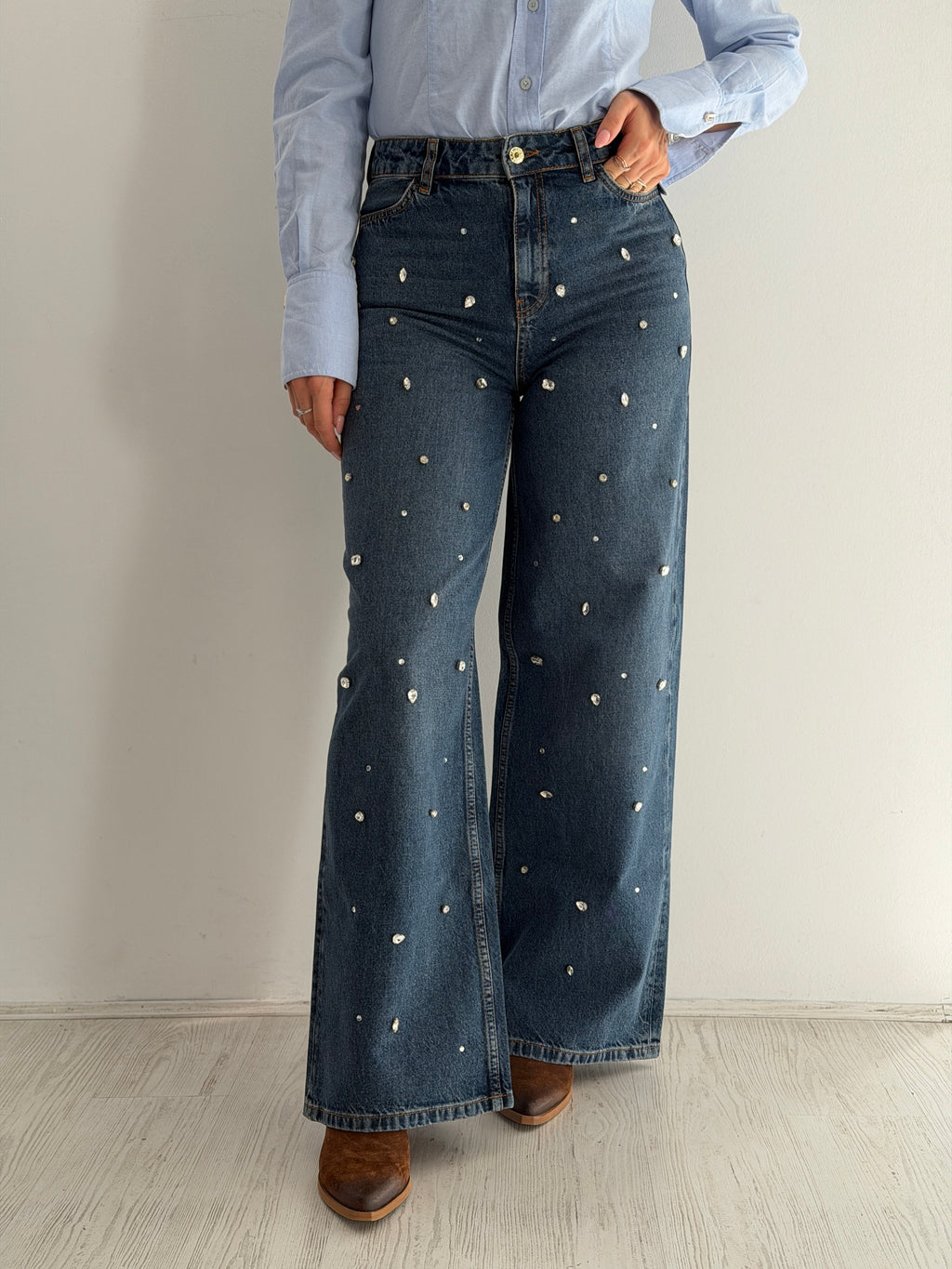 Denim con strass iBLUES