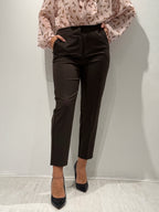 Pantaloni chino in tessuto stretch