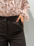 Pantaloni chino in tessuto stretch