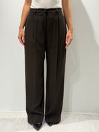 Pantalone balloon con pince