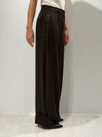 Pantalone balloon con pince