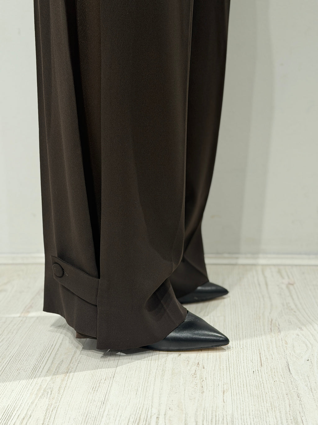 Pantalone balloon con pince
