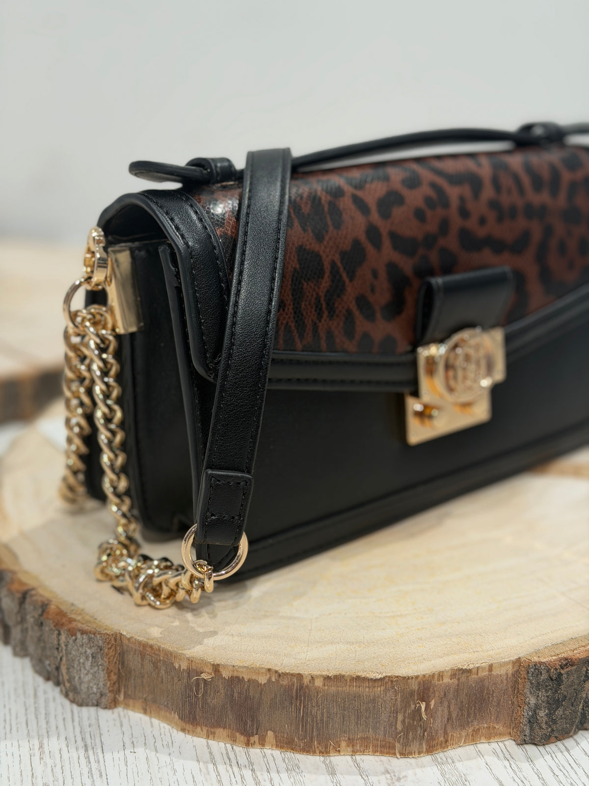 Borsetta a tracolla animalier