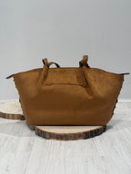 Borsa hobo grande con borchie