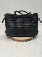 Borsa shopper goffrata grande