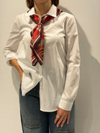 Camicia ccon foulard removibile