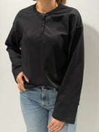 T-shirt con manica ampia