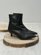 Tronchetto stretch con tacco