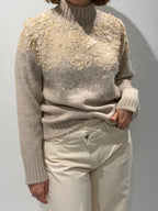 Maglia in lana con paillettes
