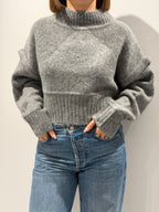 Maglia in lana e alpaca