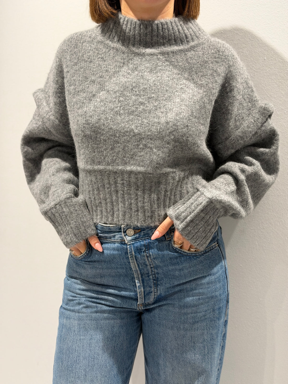 Maglia in lana e alpaca