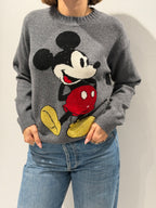 Maglia jacquard in lana Mr Mouse