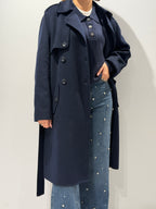 Cappotto lungo in lana