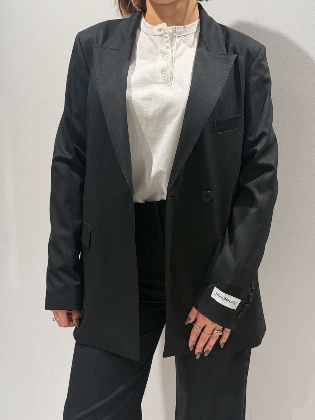 Blazer doppiopetto in frescolana