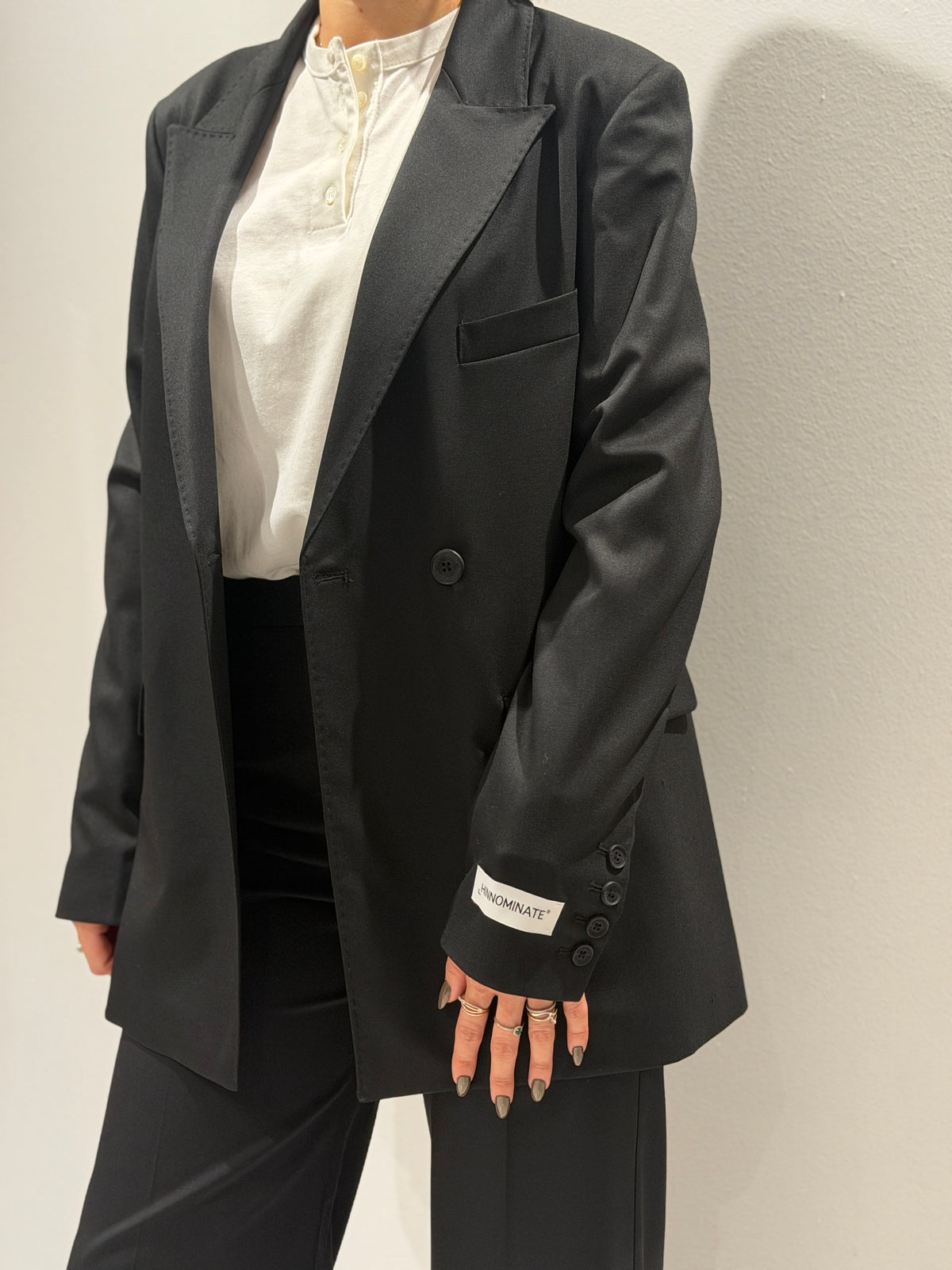 Blazer doppiopetto in frescolana