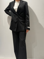 Blazer doppiopetto in frescolana