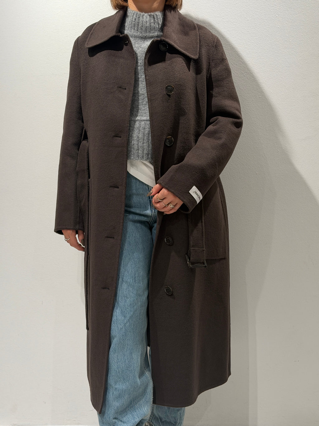 Cappotto Con cintura in vita