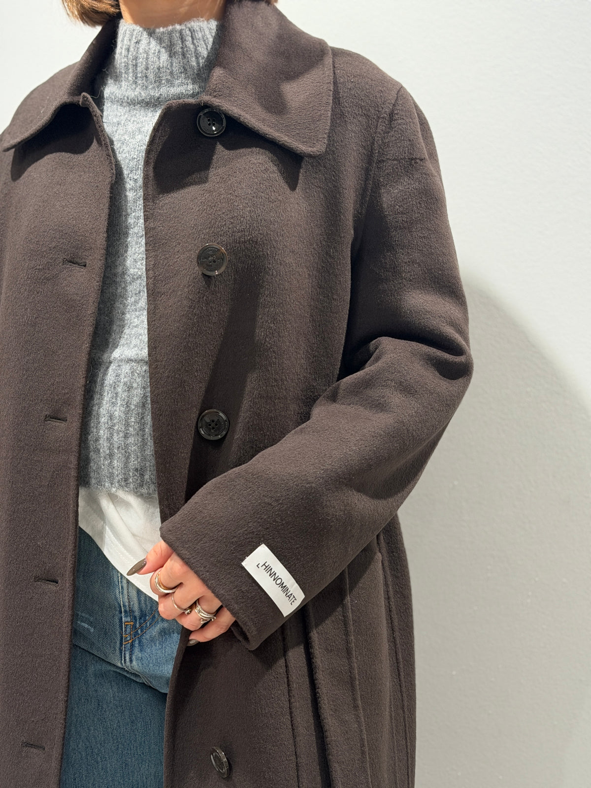 Cappotto Con cintura in vita