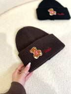 Berretto Ricamo Orsetto