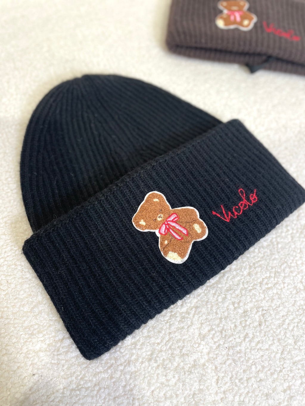 Berretto Ricamo Orsetto